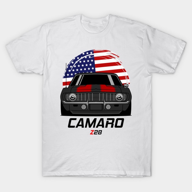 CAMARO Z28 USA MK1 T-Shirt by RacingSize